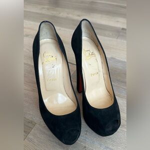 Stunning suede Louboutins